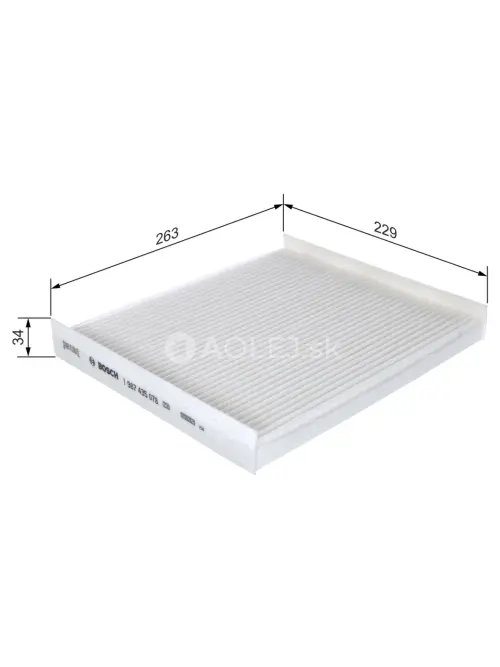 Kab&iacute;nov&yacute; filter M5078 Bosch 1987435078