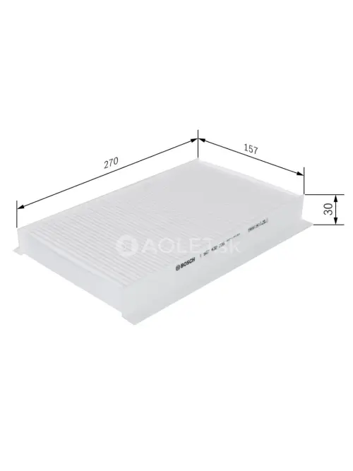 Kab&iacute;nov&yacute; filter M2235 Bosch 1987432235