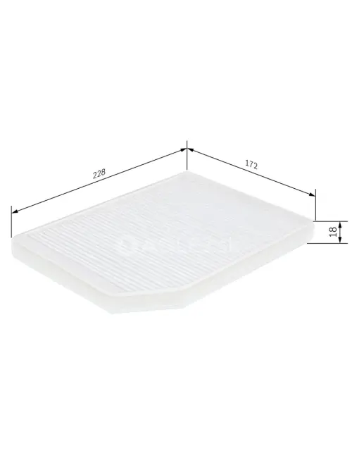 Kab&iacute;nov&yacute; filter M2027 Bosch 1987432027