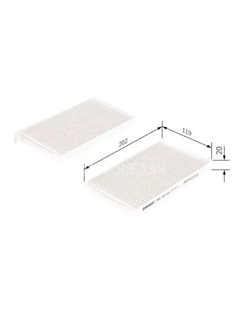 Kab&iacute;nov&yacute; filter M5015 Bosch 1987435015