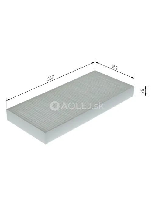 Kab&iacute;nov&yacute; filter M5157 Bosch 1987435157