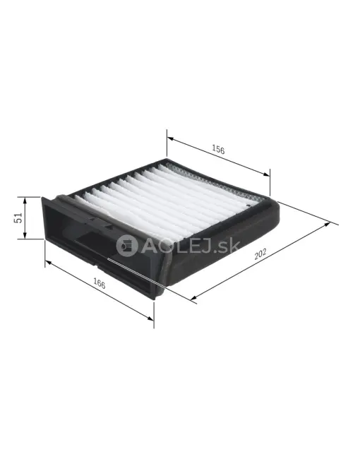 Kab&iacute;nov&yacute; filter M2157 Bosch 1987432157