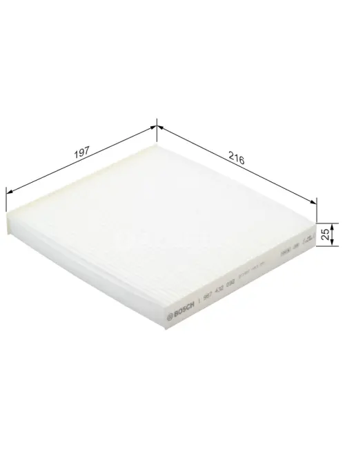 Kab&iacute;nov&yacute; filter M2092 Bosch 1987432092