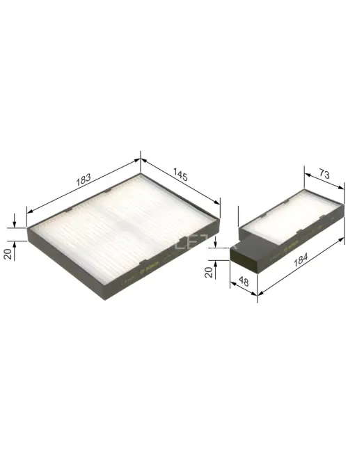 Kab&iacute;nov&yacute; filter M2276 Bosch 1987432276