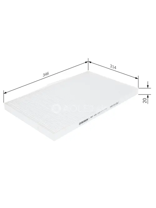 Kab&iacute;nov&yacute; filter M2033 Bosch 1987432033