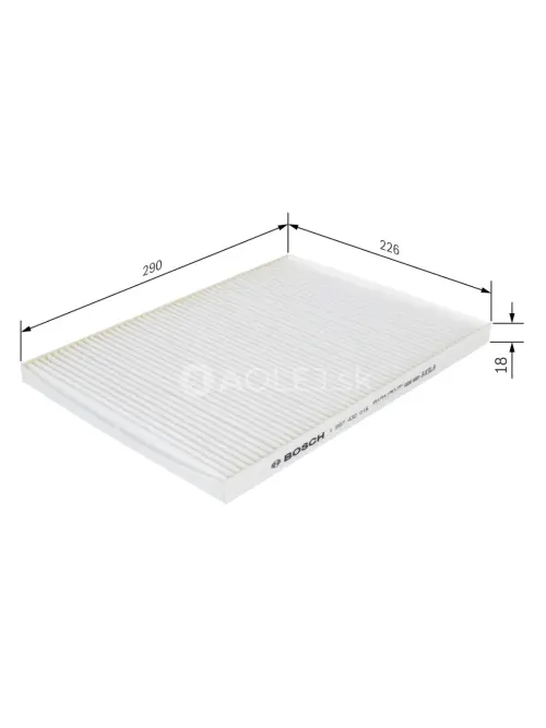 Kab&iacute;nov&yacute; filter M2016 Bosch 1987432016