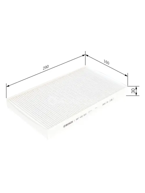 Kab&iacute;nov&yacute; filter M2003 Bosch 1987432003