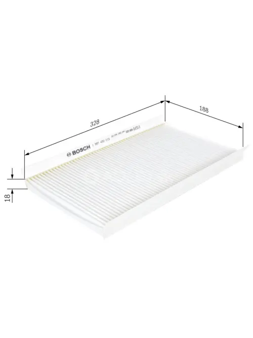 Kab&iacute;nov&yacute; filter M2015 Bosch 1987432015