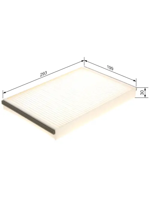 Kab&iacute;nov&yacute; filter M2040 Bosch 1987432040