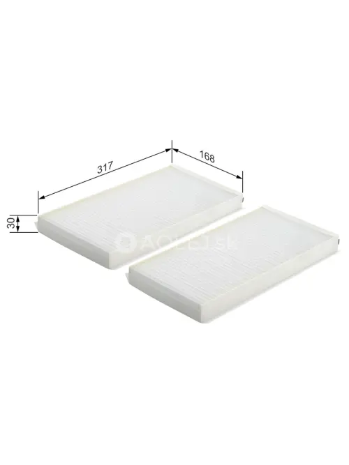 Kab&iacute;nov&yacute; filter M2102 Bosch 1987432102