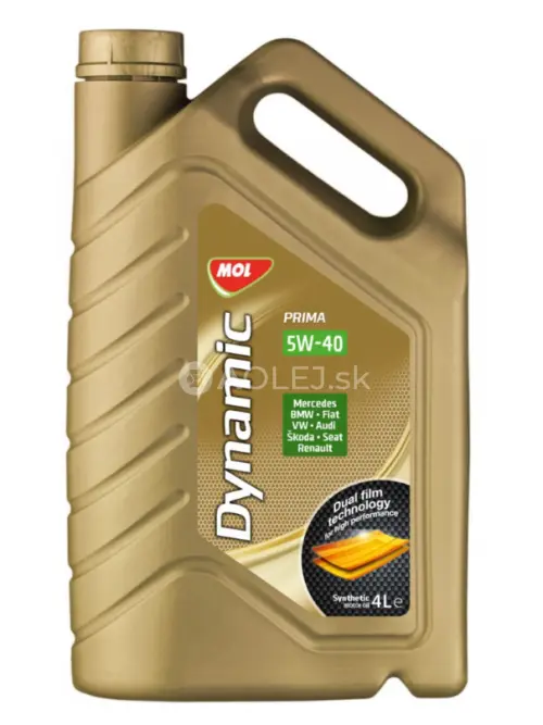 MOL Dynamic Prima 5W-40 4L