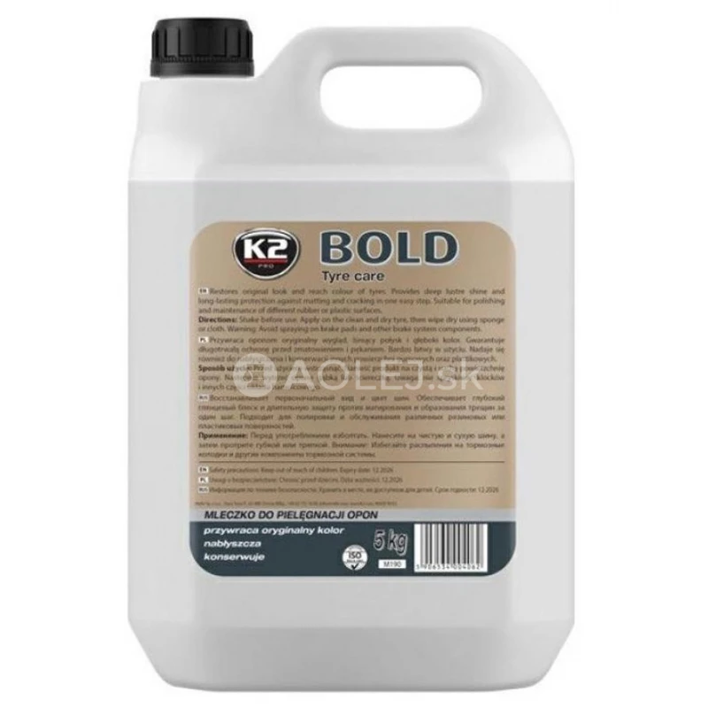 K2 Bold /o&scaron;etrenie a obnova pneu/ 5L