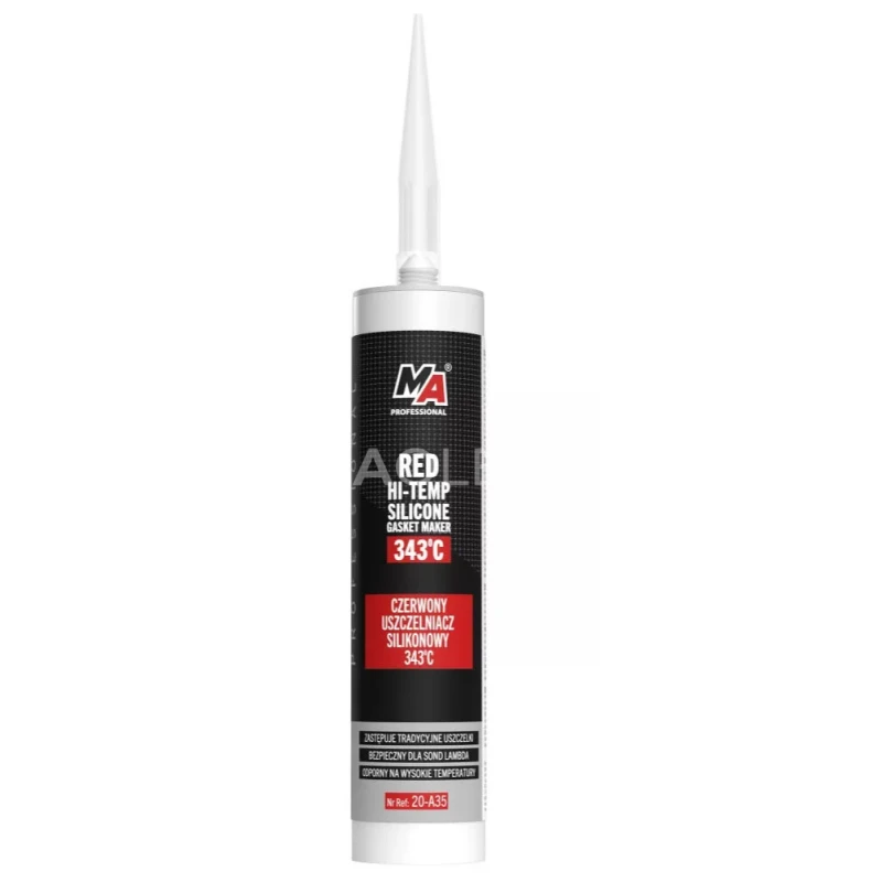 MA Professional Červen&yacute; silik&oacute;nov&yacute; tmel 343&deg;C 290g