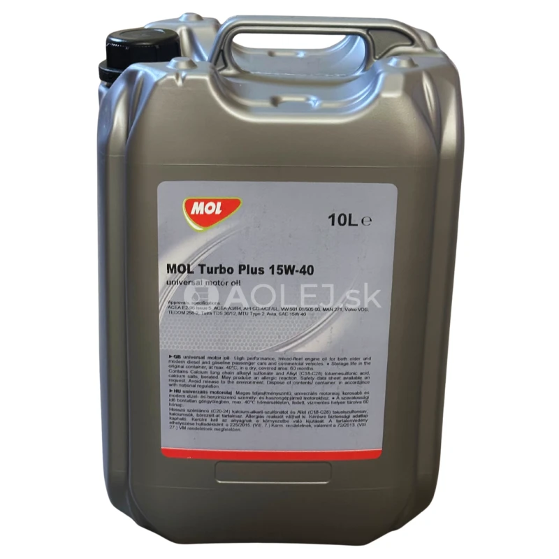 MOL Turbo Plus 15W-40 10L