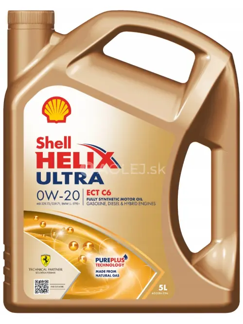 Shell Helix Ultra ECT C6 0W-20 5L