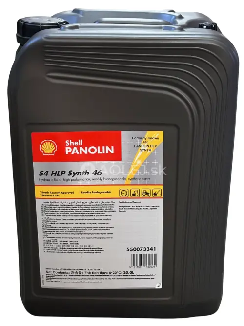 Shell Panolin S4 HLP Synth 46 20L