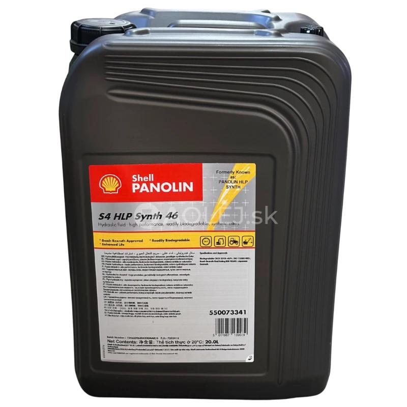 Shell Panolin S4 HLP Synth 46 20L