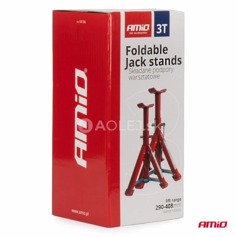 Podpery pod auto 2ks 3T AMiO-04186