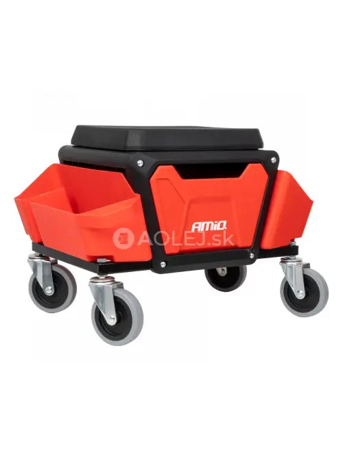 Dielensk&aacute; stolička na kolieskach s &uacute;ložn&yacute;m priestorom na n&aacute;radie 150kg AMiO-04268