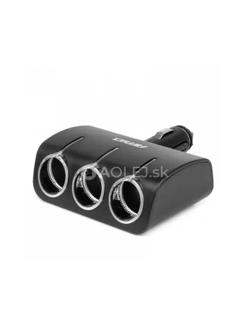 Predlžovacia zásuvka 12/24V 120W 90° AMiO-04358