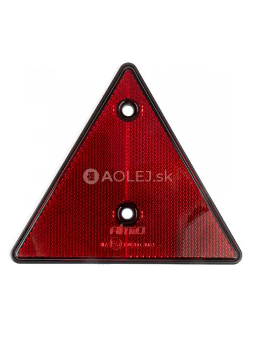 Červen&yacute; v&yacute;stražn&yacute; reflexn&yacute; troj&uacute;holn&iacute;k AMiO-04384