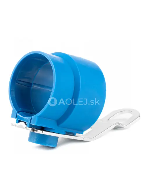 Držiak zástrčky prívesu modrý AMiO-04386