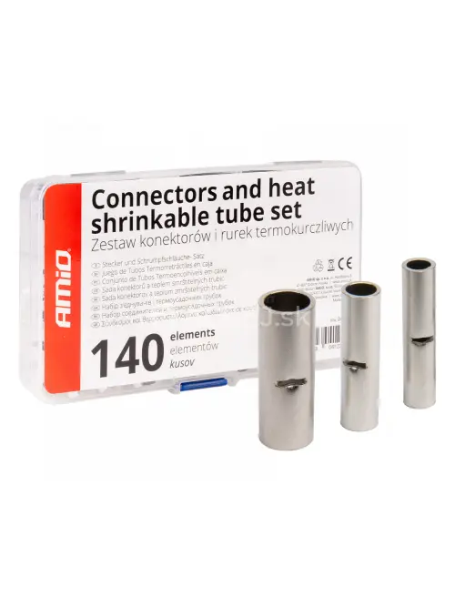 Sada káblových konektorov BN1.25 BN2 BN5.5 160pcs AMiO-04123