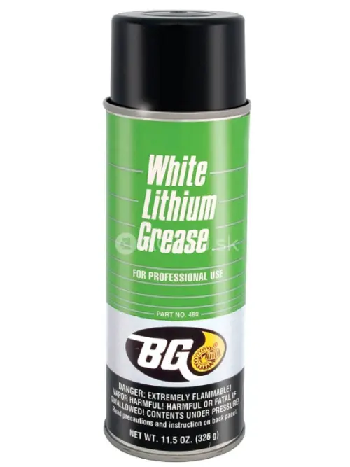 BG 480 White Lithium Grease 326g