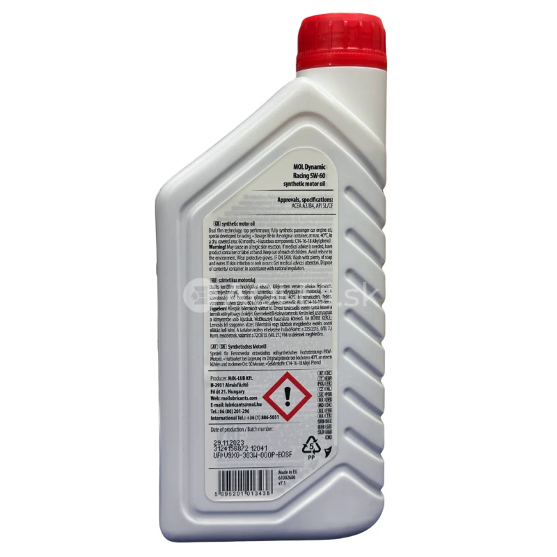 MOL Dynamic Racing 5W-60 1L