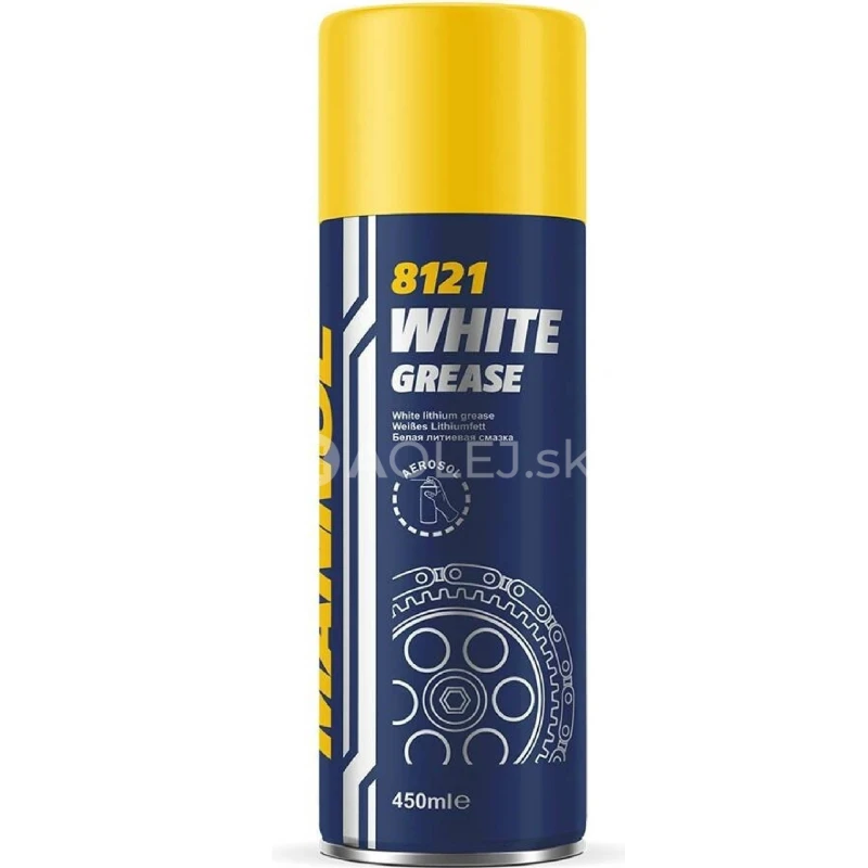 Mannol 8121 White Grease - biela vazel&iacute;na 450ml