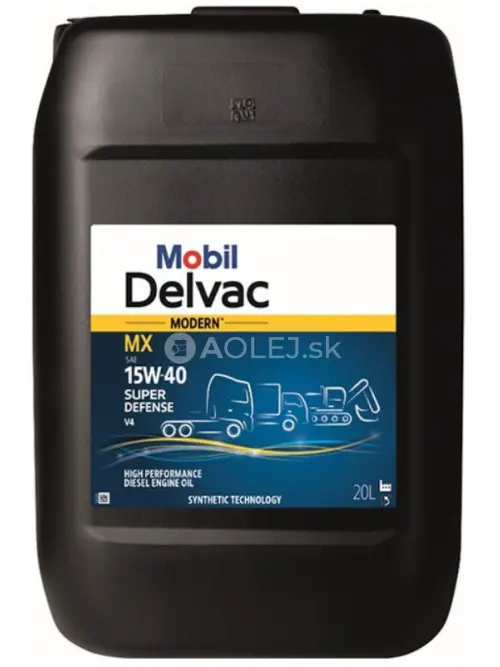 Mobil Delvac Modern 15W-40 SDV4 20L