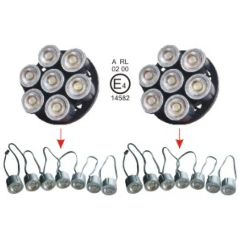 Mycarr Denn&eacute; svietenie 12V 7xLED ACC 