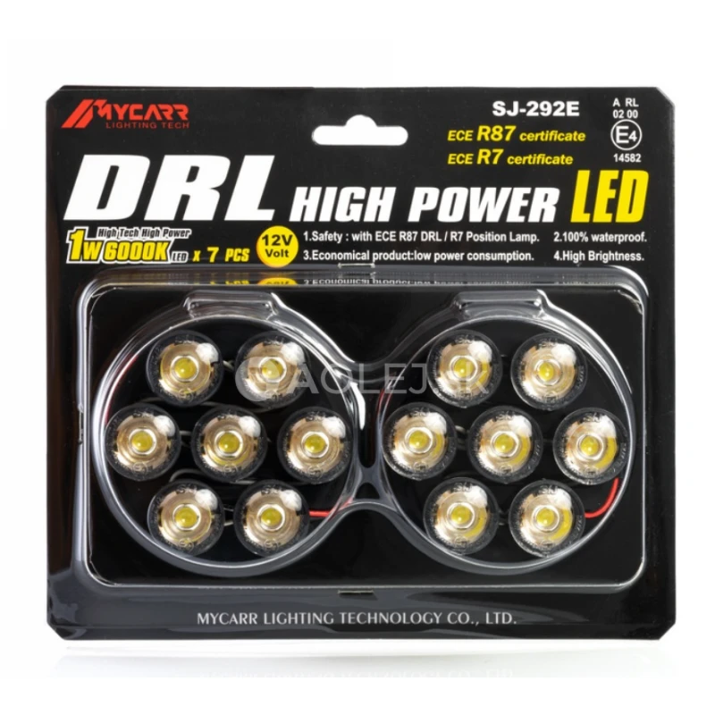 Mycarr Denn&eacute; svietenie 12V 7xLED ACC 