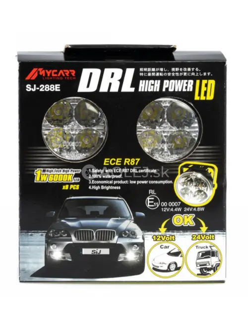 Mycarr Denn&eacute; svietenie 12/24V 4xLED ACC