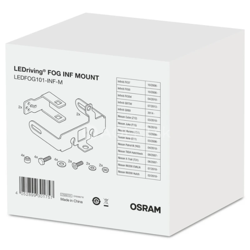 Osram Mont&aacute;žna s&uacute;prava LEDriving FOG INF Mount