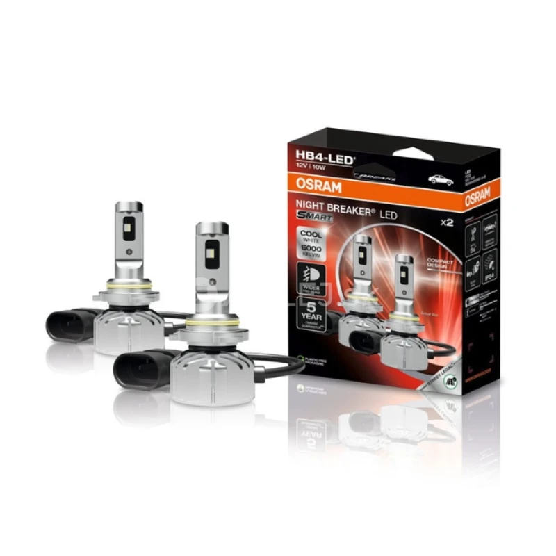 Osram HB4 +330% 12V 10W LED Smart Night Breaker 2ks