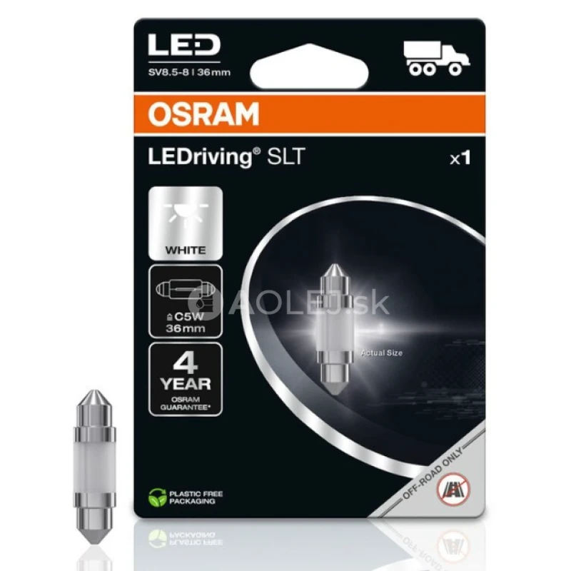 Osram C5W SV8.5-8 24V 1W 36mm LEDriving SLT 1ks