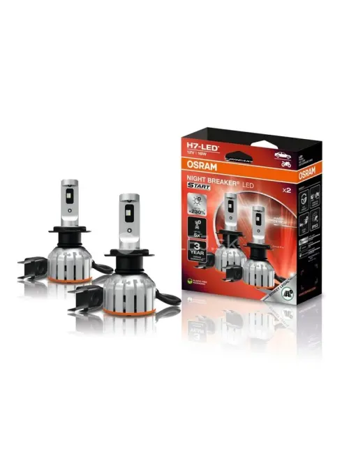 Osram H7 LED +230% Night Breaker Start 2ks