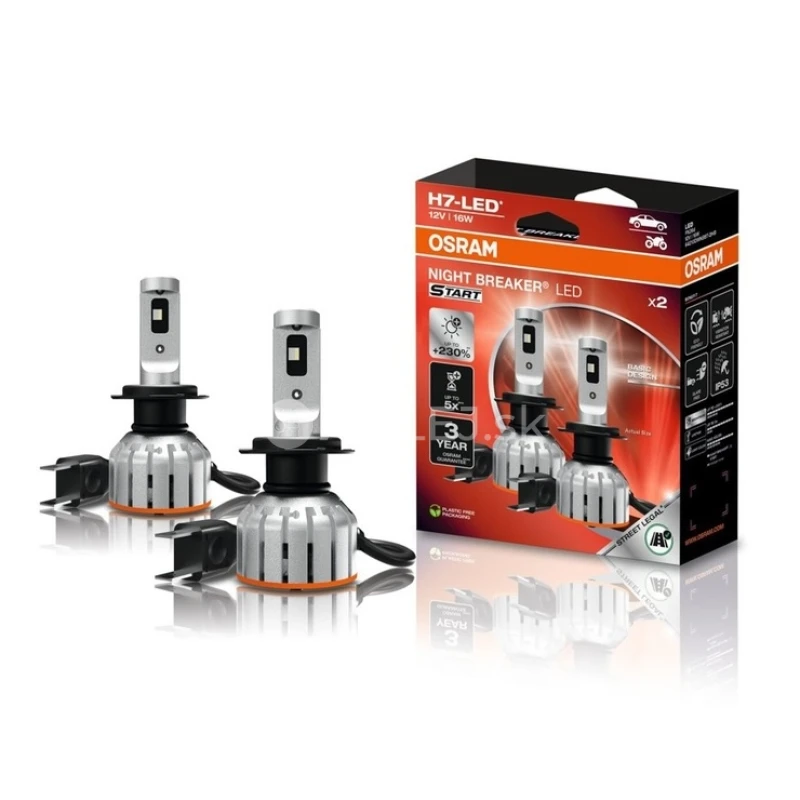Osram H7 LED +230% Night Breaker Start 2ks
