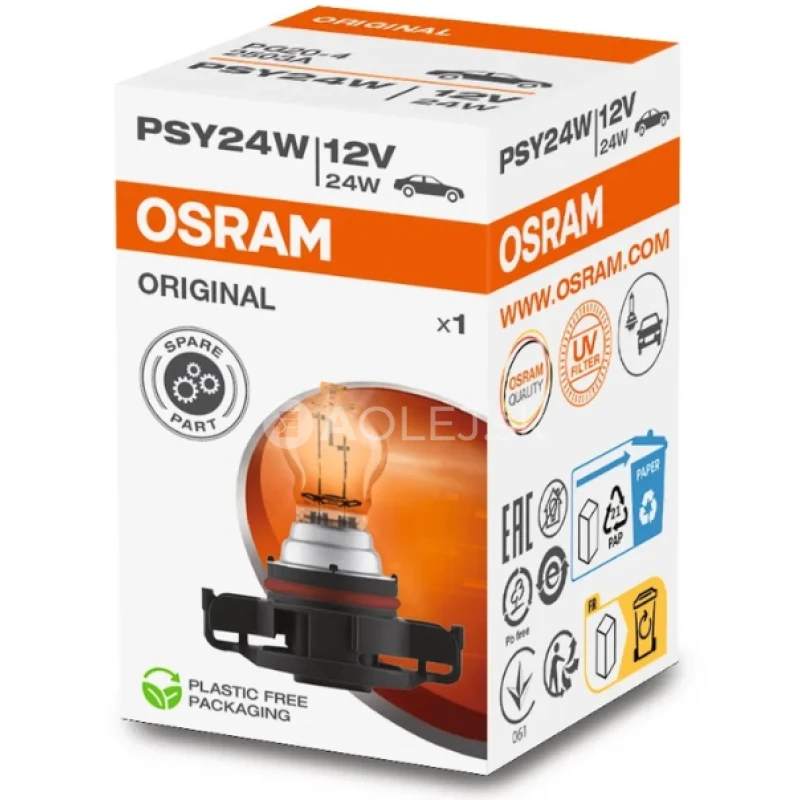 Osram PSY24W 12V 24W Original - amber