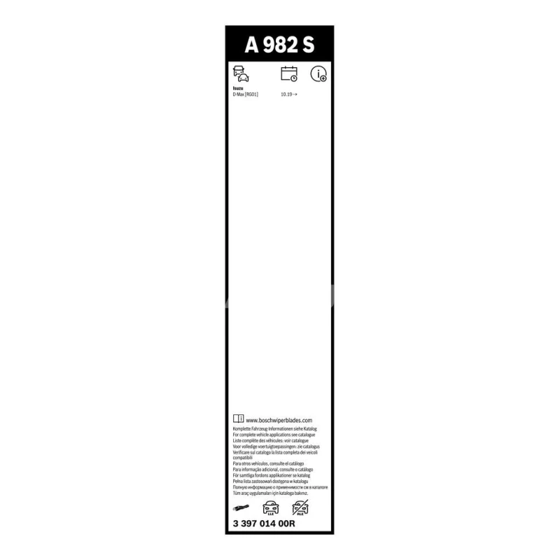 Sada stieračov Bosch Aerotwin A982S 575+400mm 339701400R