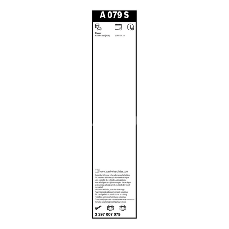 Sada stieračov Bosch Aerotwin A079S 650+650mm 3397007079