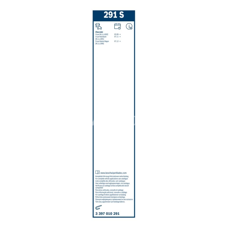 Sada stieračov Bosch Twin 291S 600+450mm 3397010291