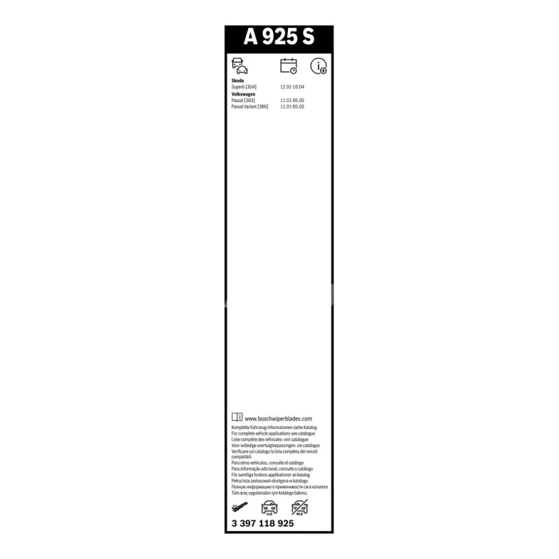 Sada stieračov Bosch Aerotwin A925S 530+530mm 3397118925