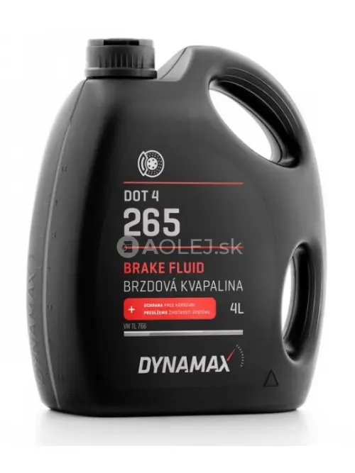 Brzdov&aacute; kvapalina Dynamax 265 DOT 4 4L