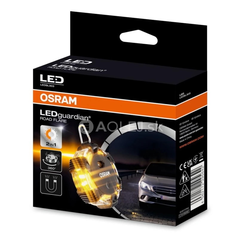Osram V&yacute;stražn&eacute; LED Svietidlo Road Flare oranžov&eacute;