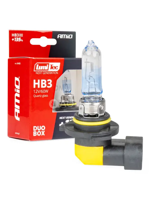 Halogenov&eacute; žiarovky HB3 12V 60W LumiTec NEXT GENERATION +135% DUO AMiO-04406