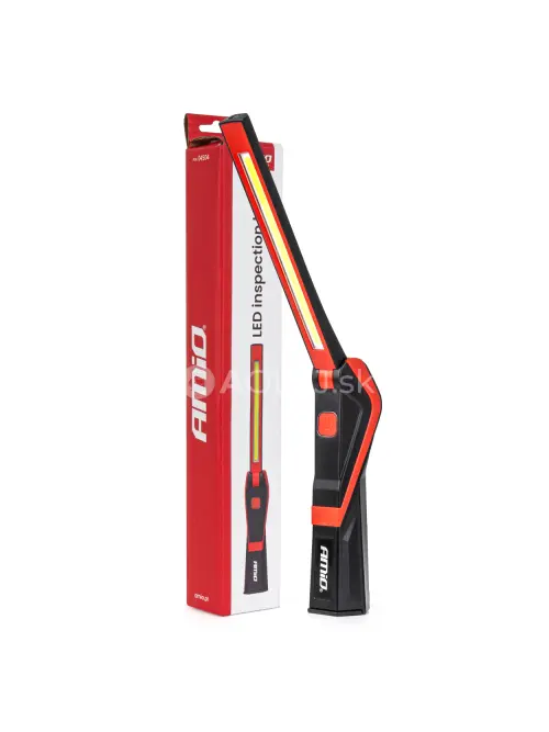 In&scaron;pekčn&aacute; baterka so vstavanou bat&eacute;riou 5 W COB, 2600 mAh AMiO-04504