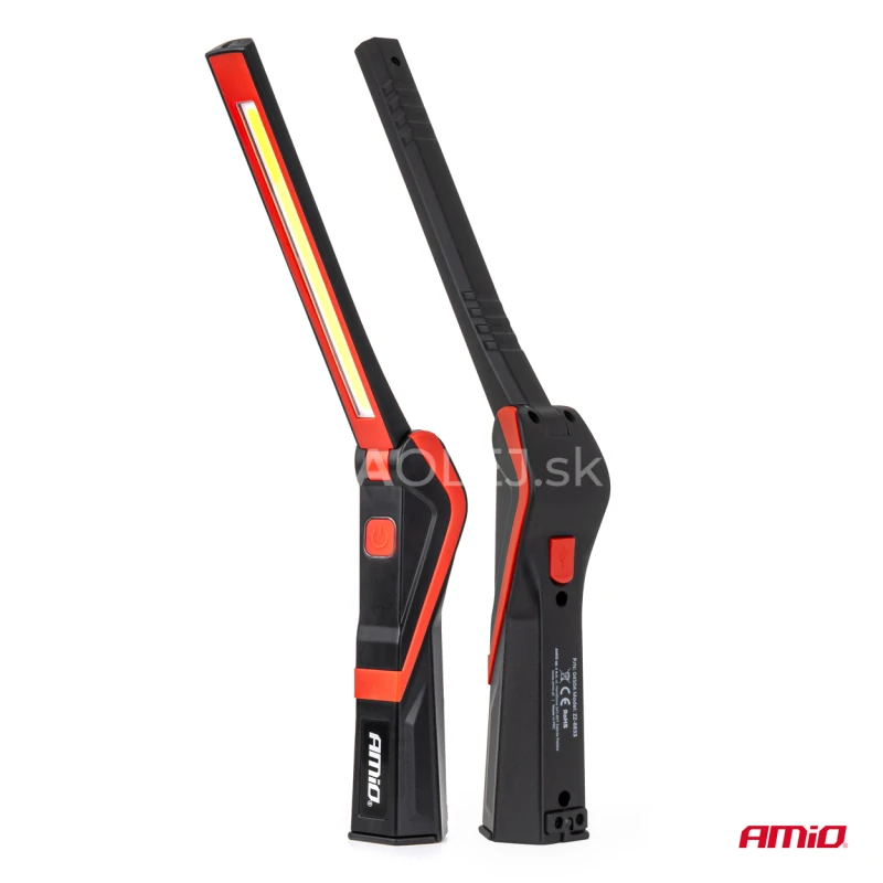 In&scaron;pekčn&aacute; baterka so vstavanou bat&eacute;riou 5 W COB, 2600 mAh AMiO-04504