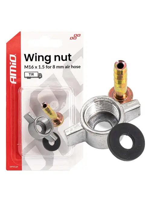 Matica kompresora s mot&yacute;likov&yacute;m z&aacute;vitom M16 x 1,5 pre 8 mm AMiO-04499